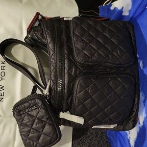 MZ Wallace Quilted Mia pouch bundle NWT